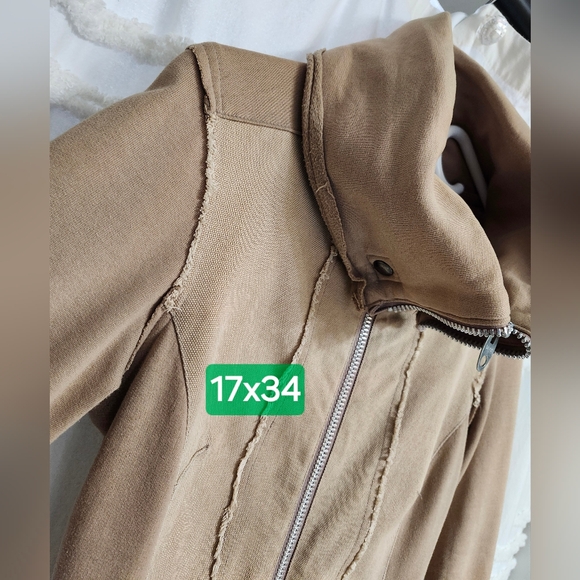 Vintage, Distressed, Tan Colored, The People Have Spoken Coat. Final Price! - Picture 6 of 15